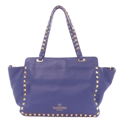 VALENTINO Studs 2WAY Tote Bag Leather Ladies [Used]