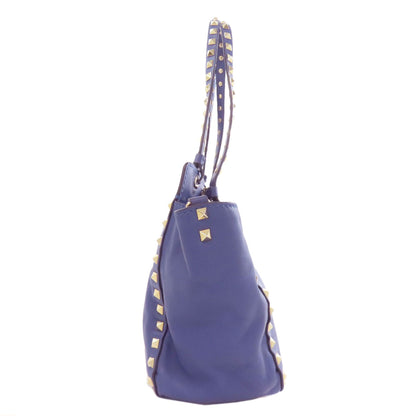 VALENTINO Studs 2WAY Tote Bag Leather Ladies [Used]