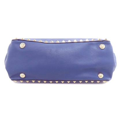 VALENTINO Studs 2WAY Tote Bag Leather Ladies [Used]