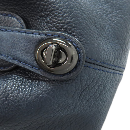 COACH 36855 logo Handbag Leather Ladies [Used]