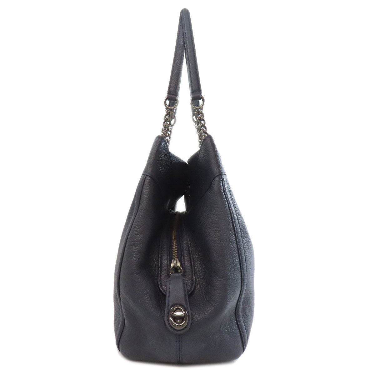 COACH 36855 logo Handbag Leather Ladies [Used]