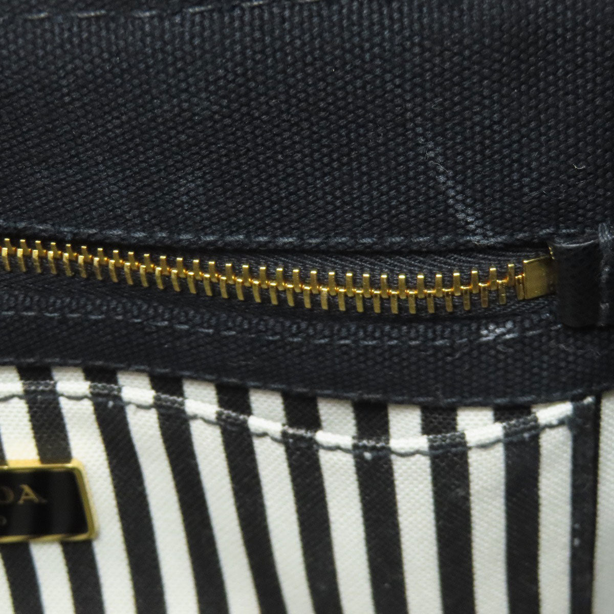 PRADA Canapa mini 2 WAY Handbag Canvas Ladies [Used]