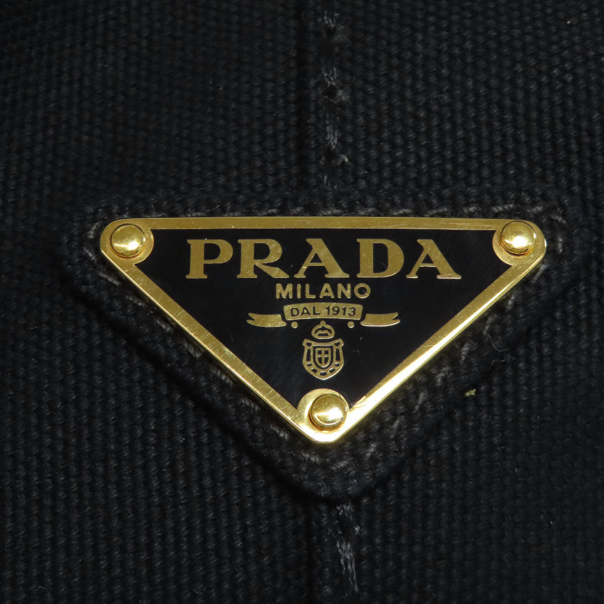 PRADA Canapa mini 2 WAY Handbag Canvas Ladies [Used]