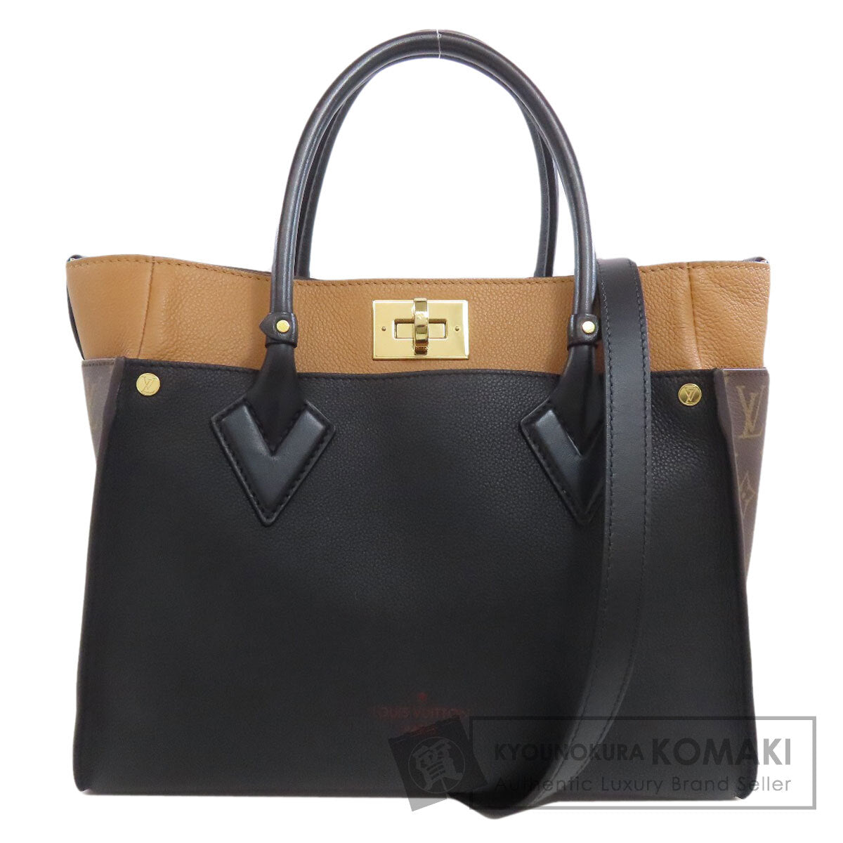 LOUIS VUITTON M53823 On My Side MM Tote Bag Monogram canvas Ladies [Used]