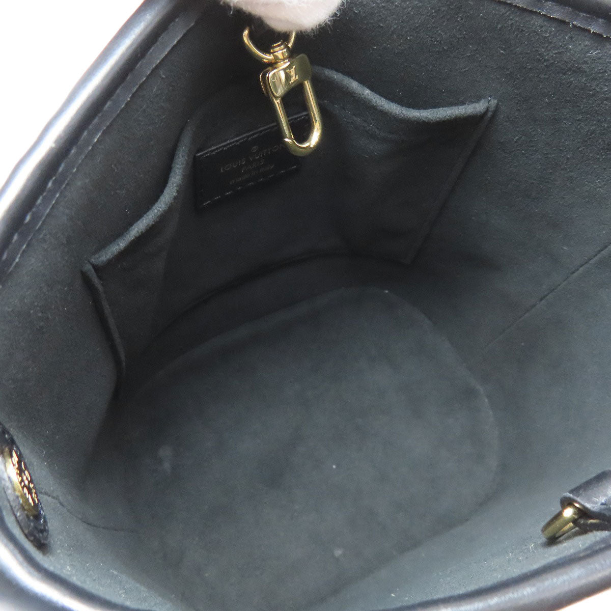 LOUIS VUITTON M59961 petit bucket Handbag Raffia Ladies [Used]