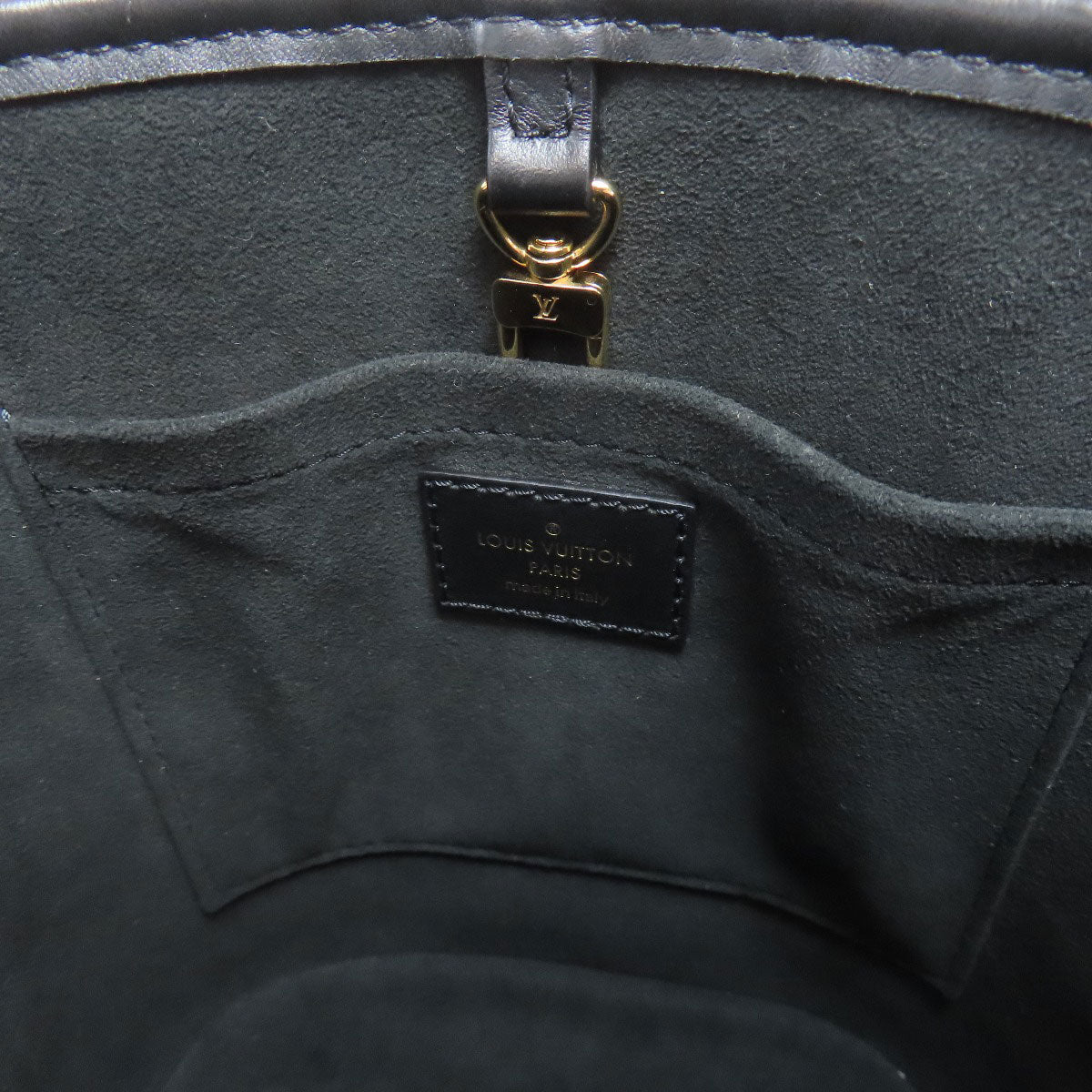LOUIS VUITTON M59961 petit bucket Handbag Raffia Ladies [Used]