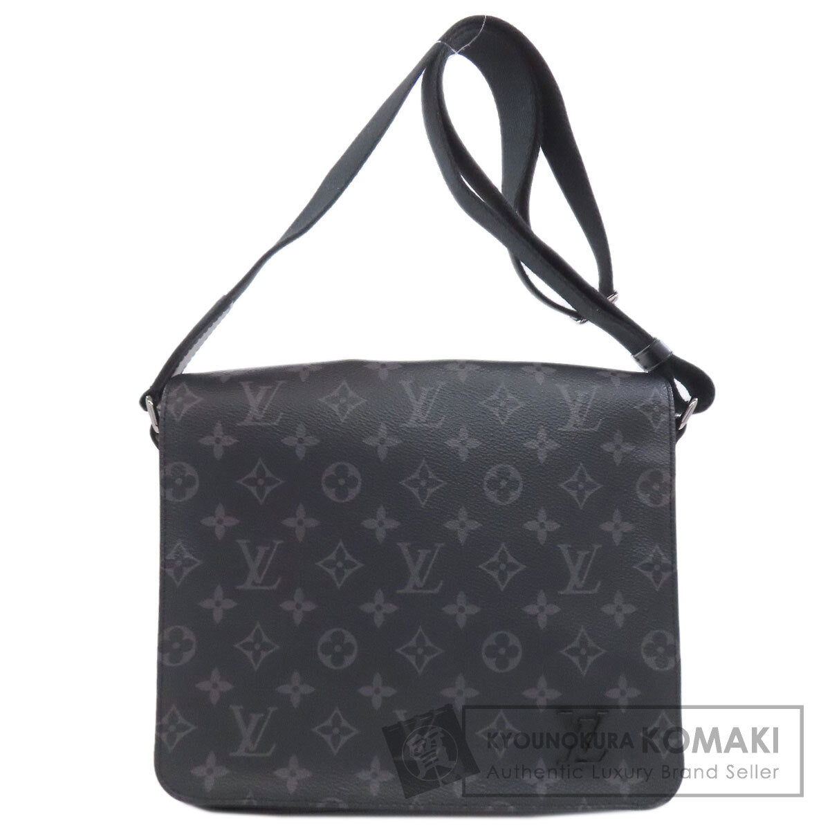 LOUIS VUITTON M44000 District PM Shoulder Bag Monogram Eclipse Ladies [Used]