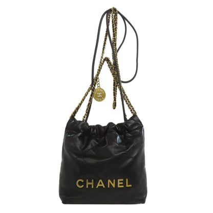 CHANEL Chanel 22 Gold Hardware Handbag Lambskin Ladies [Used]