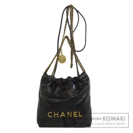 CHANEL Chanel 22 Gold Hardware Handbag Lambskin Ladies [Used]