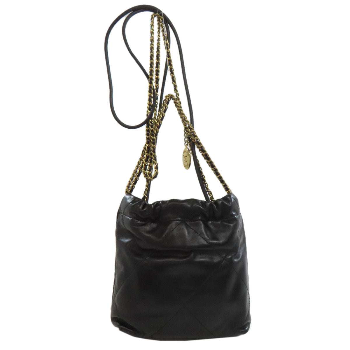 CHANEL Chanel 22 Gold Hardware Handbag Lambskin Ladies [Used]