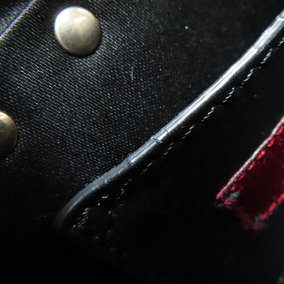 VALENTINO Studs ChainShoulder Shoulder Bag Leather Ladies [Used]