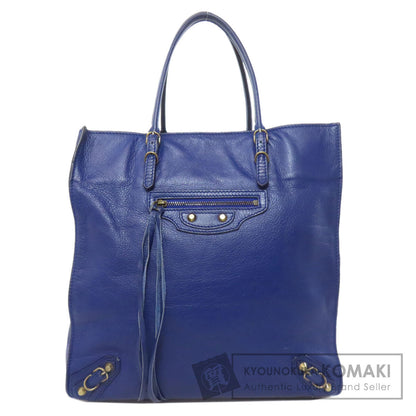 BALENCIAGA The paper Handbag Calf Ladies [Used]
