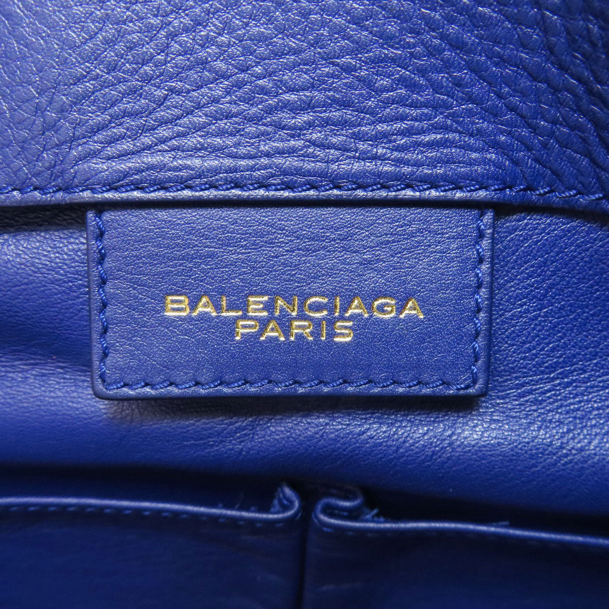 BALENCIAGA The paper Handbag Calf Ladies [Used]