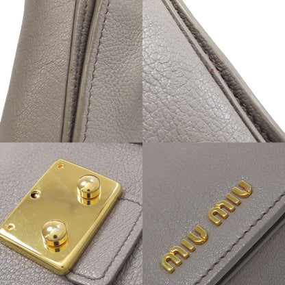 MIUMIU 2WAY Handbag Leather Ladies [Used]