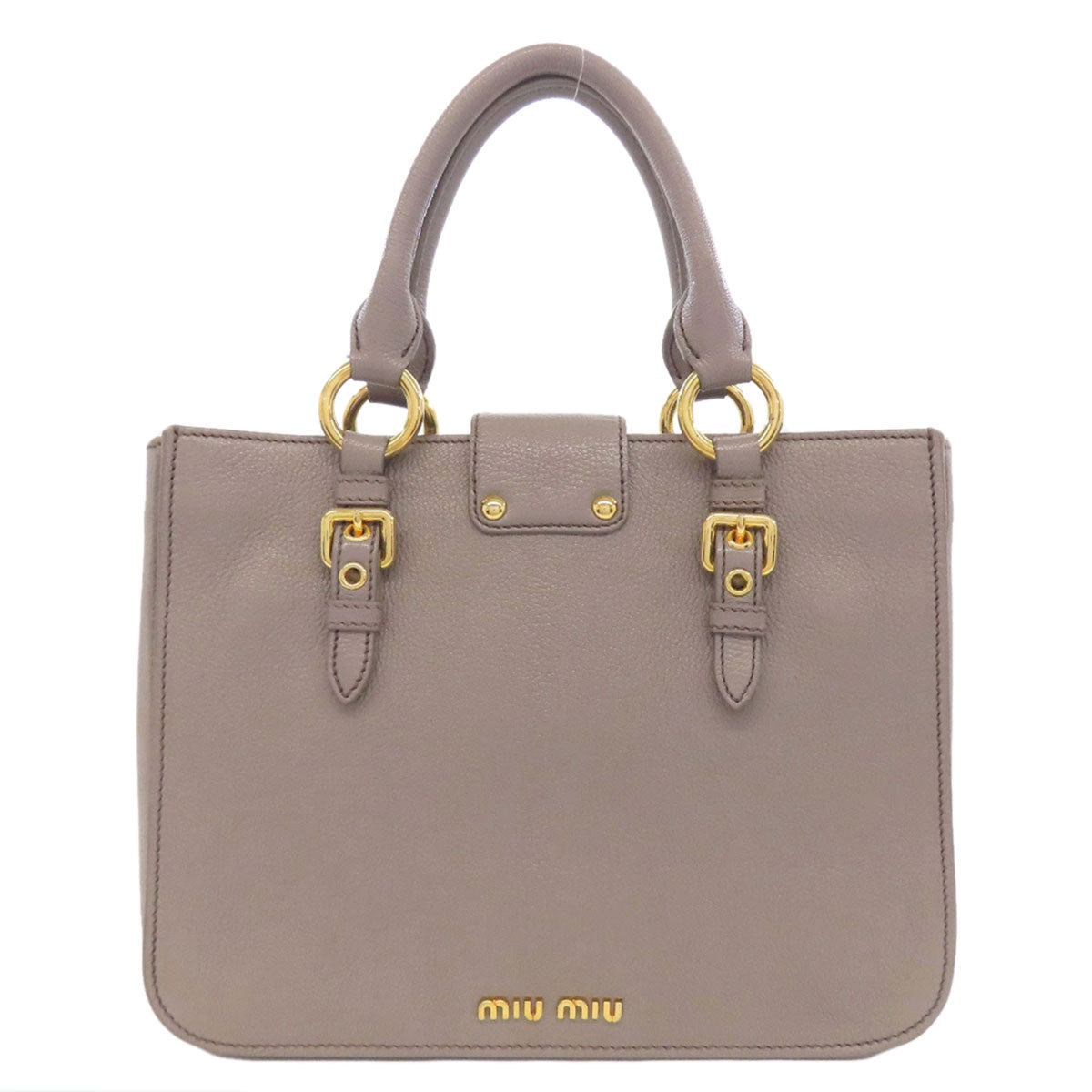 MIUMIU 2WAY Handbag Leather Ladies [Used]