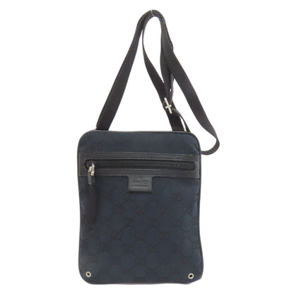 GUCCI 90479 GG Shoulder Bag Damier canvas Ladies [Used]