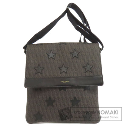 SAINT LAURENT Star motif Shoulder Bag PVC LeatherLadies [Used]