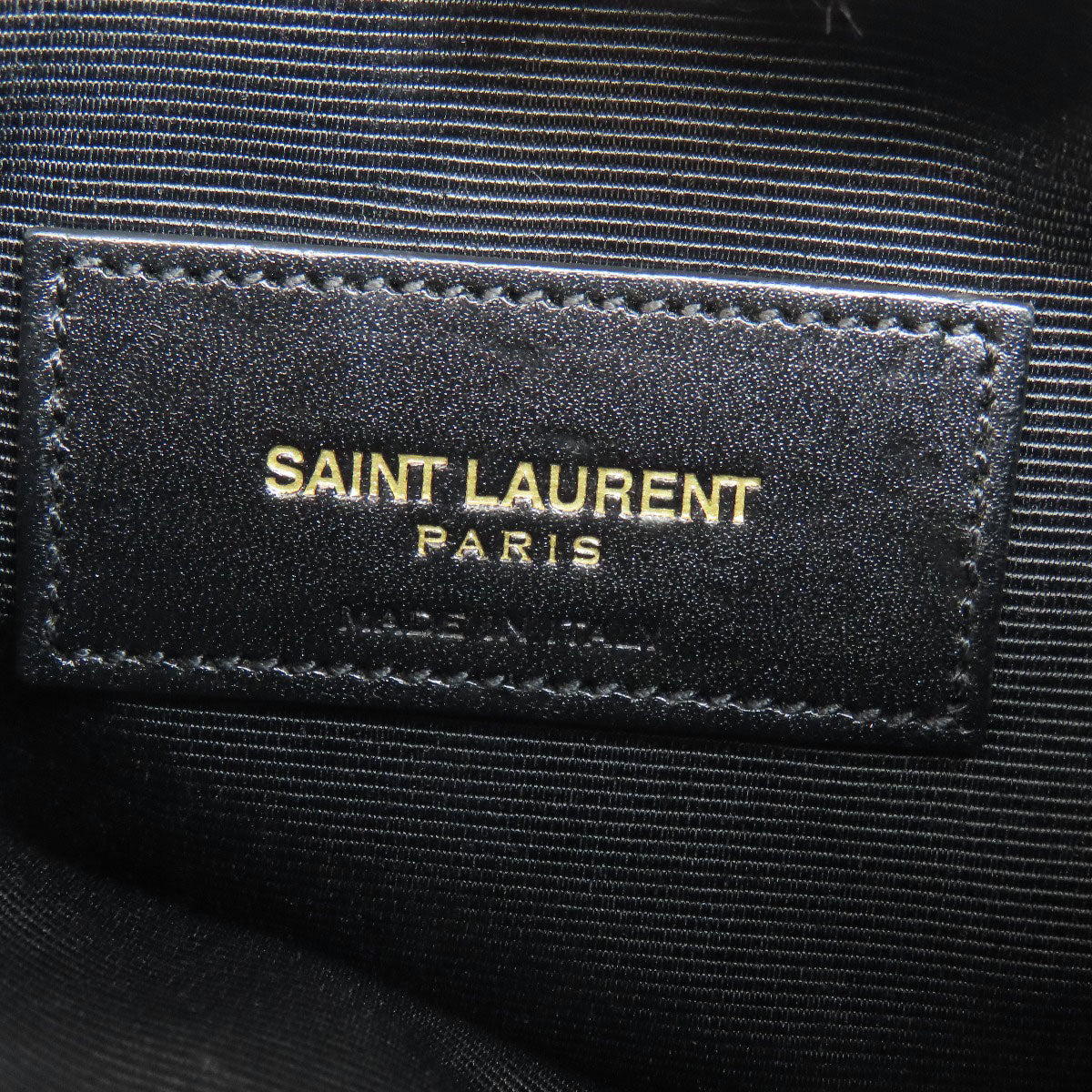 SAINT LAURENT Star motif Shoulder Bag PVC LeatherLadies [Used]