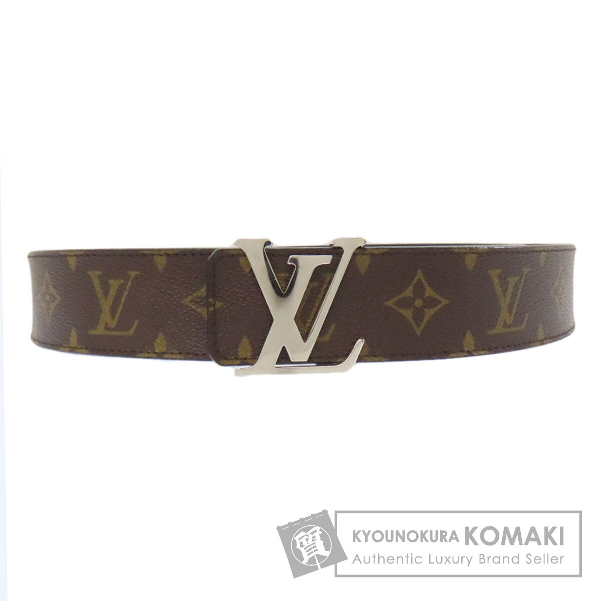 LOUIS VUITTON Sunture LV Initial belt Monogram canvas mens [Used]
