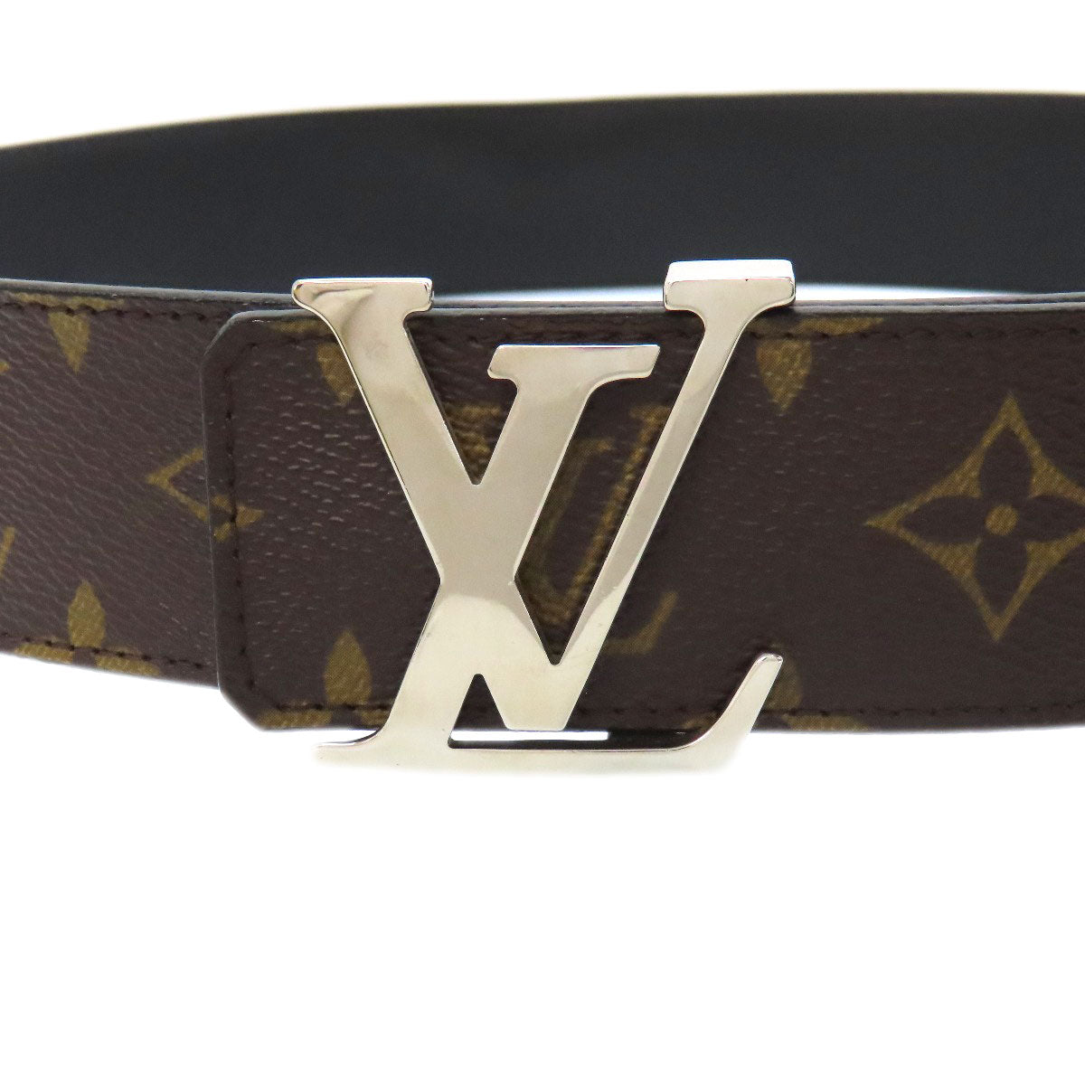 LOUIS VUITTON Sunture LV Initial belt Monogram canvas mens [Used]