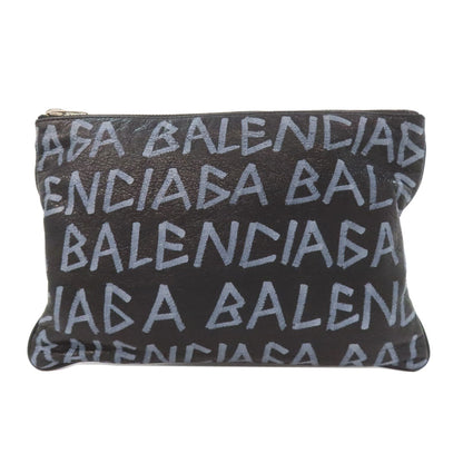 BALENCIAGA 535532 Carry Clip M Clutch bag Calf Ladies [Used]
