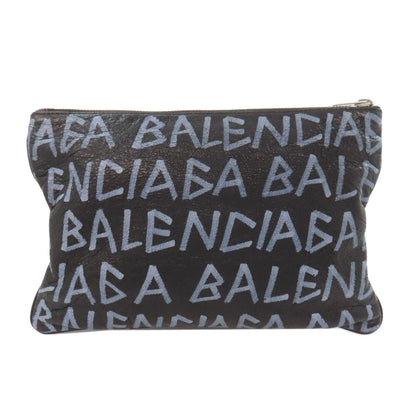 BALENCIAGA 535532 Carry Clip M Clutch bag Calf Ladies [Used]