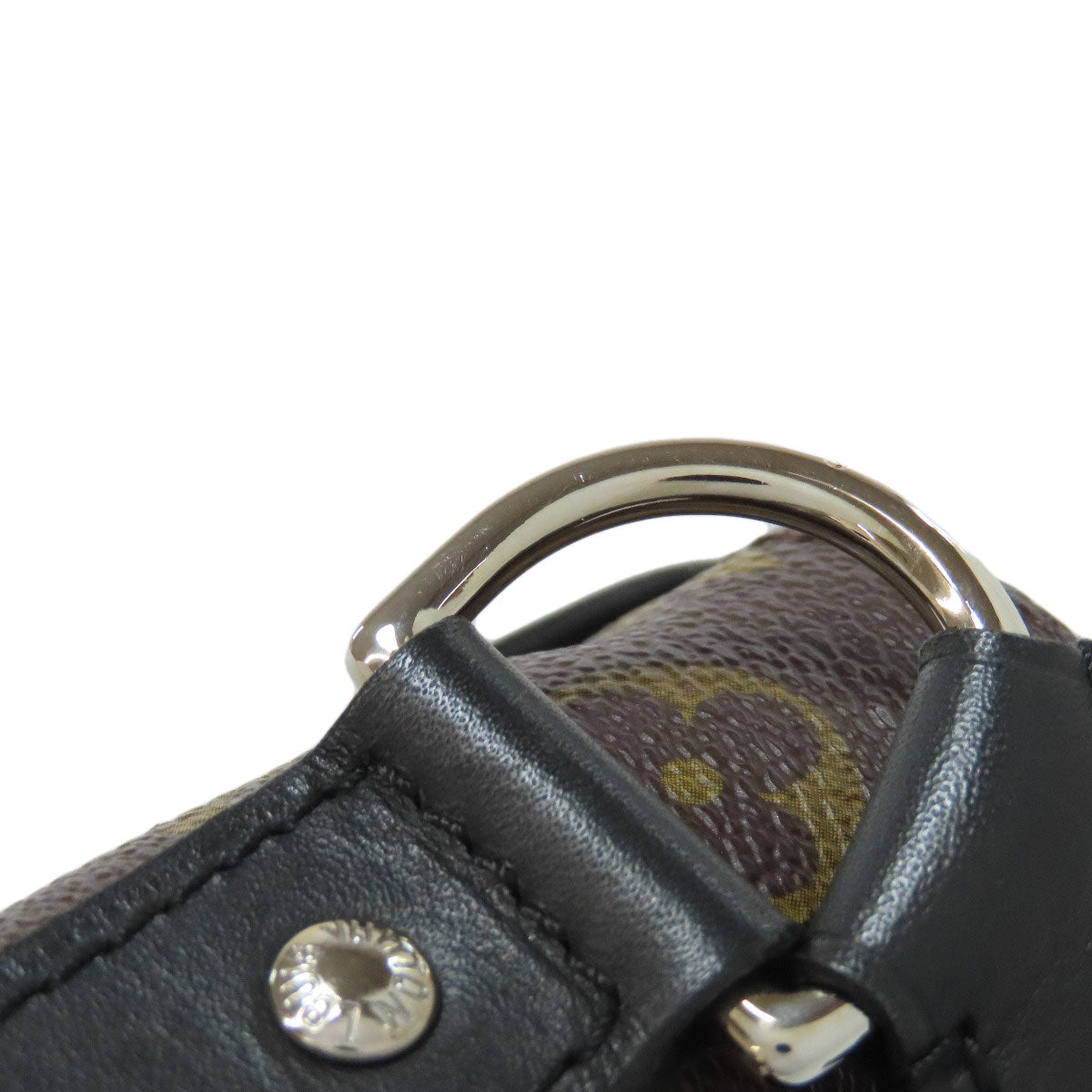 LOUIS VUITTON M56717 Bus PM Monogram Macassar Shoulder Bag Monogram canvas mens [Used]