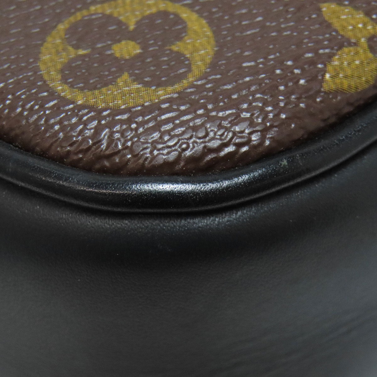 LOUIS VUITTON M56717 Bus PM Monogram Macassar Shoulder Bag Monogram canvas mens [Used]