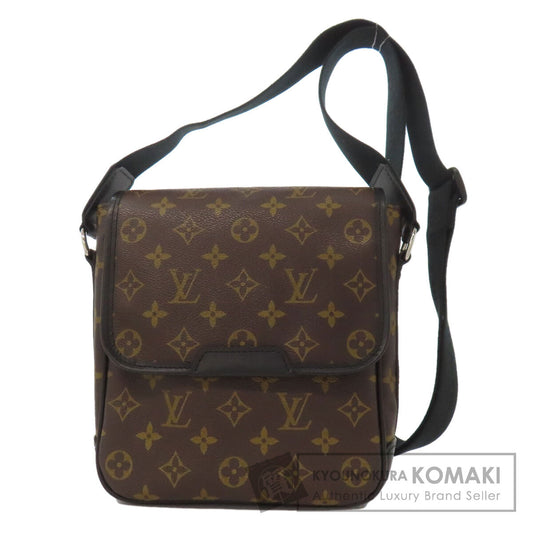 LOUIS VUITTON M56717 Bus PM Monogram Macassar Shoulder Bag Monogram canvas mens [Used]