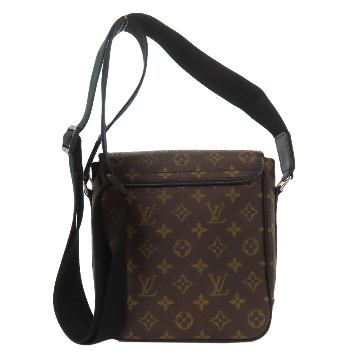 LOUIS VUITTON M56717 Bus PM Monogram Macassar Shoulder Bag Monogram canvas mens [Used]