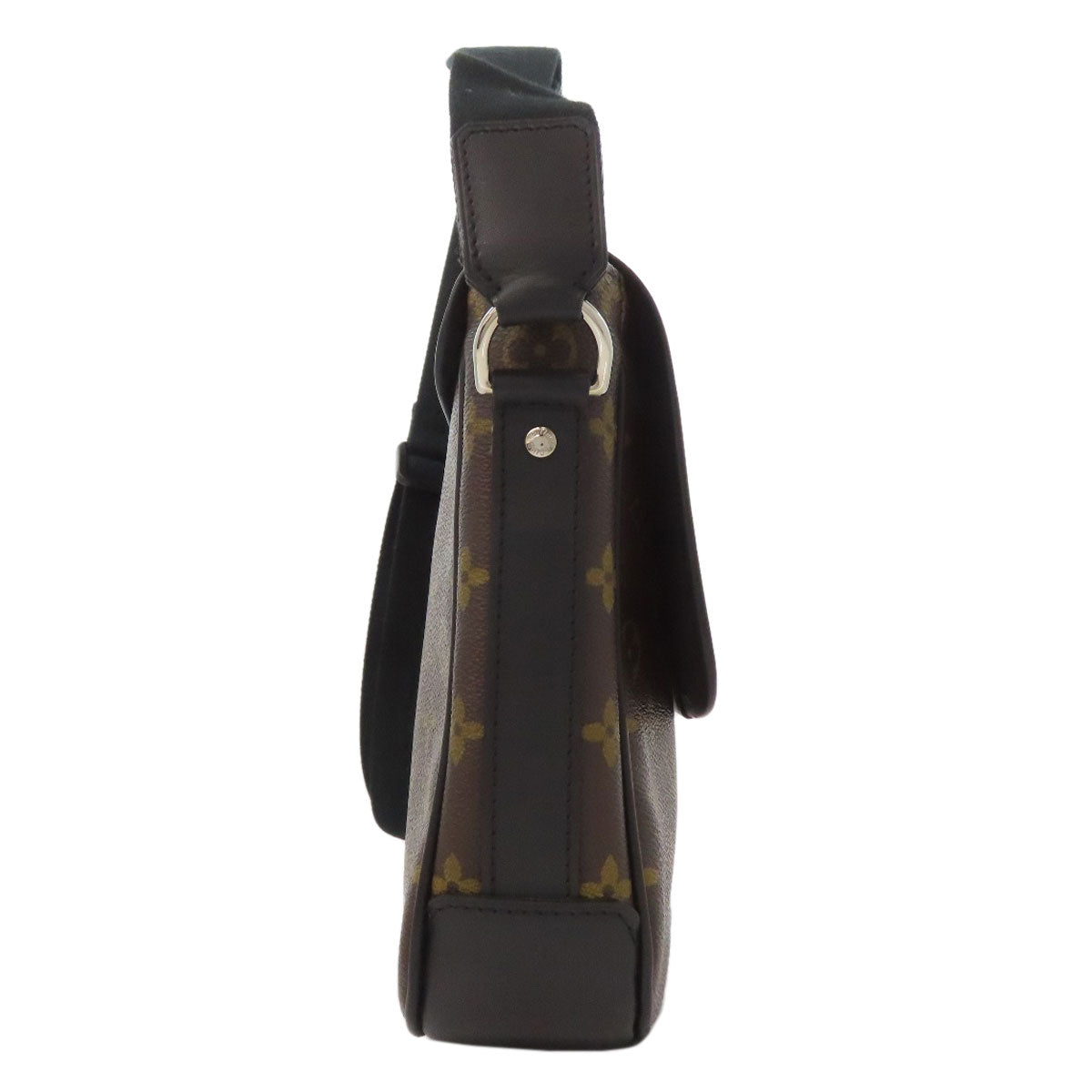 LOUIS VUITTON M56717 Bus PM Monogram Macassar Shoulder Bag Monogram canvas mens [Used]