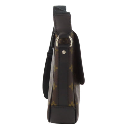 LOUIS VUITTON M56717 Bus PM Monogram Macassar Shoulder Bag Monogram canvas mens [Used]