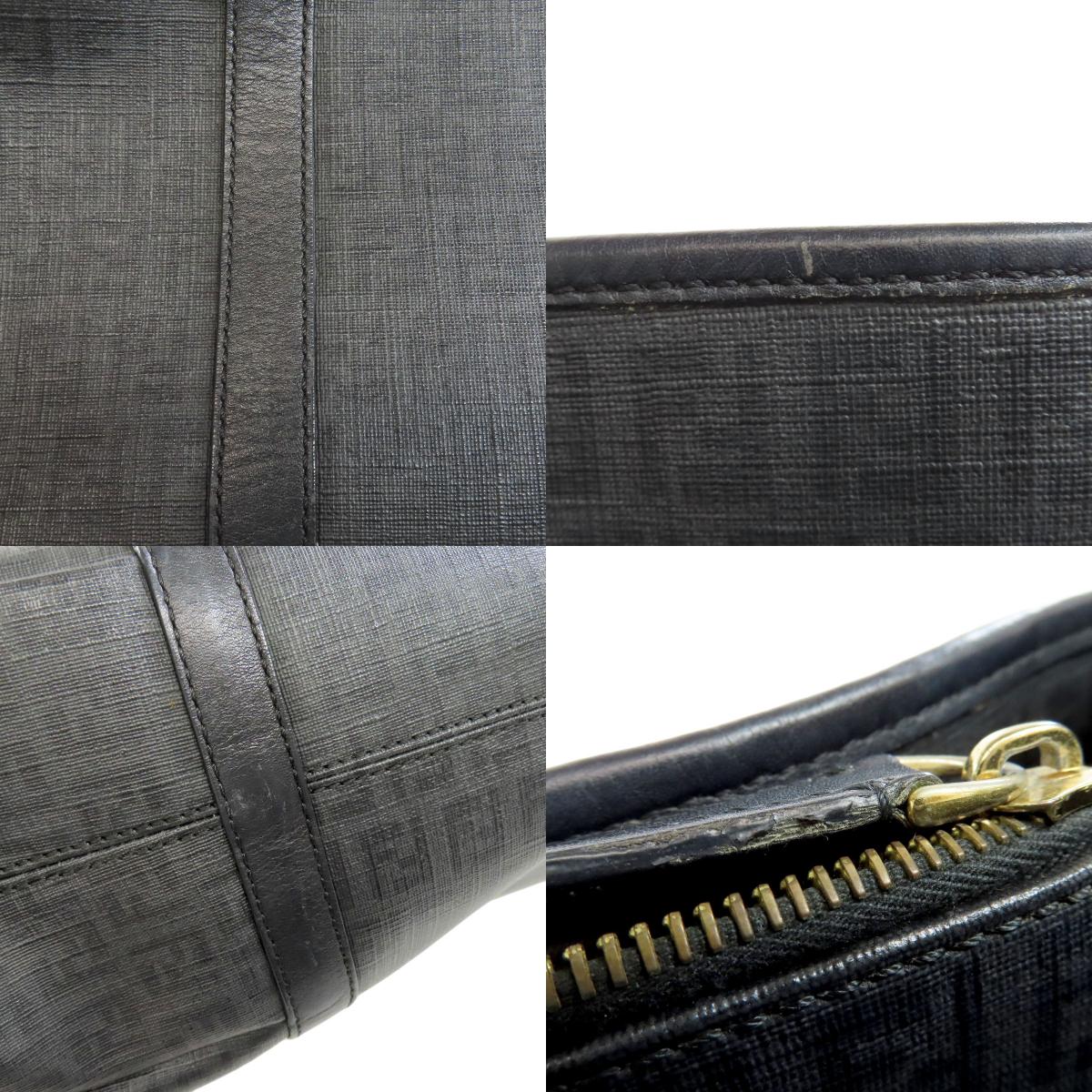 FENDI Zucchinopattern Tote Bag PVC Ladies [Used]