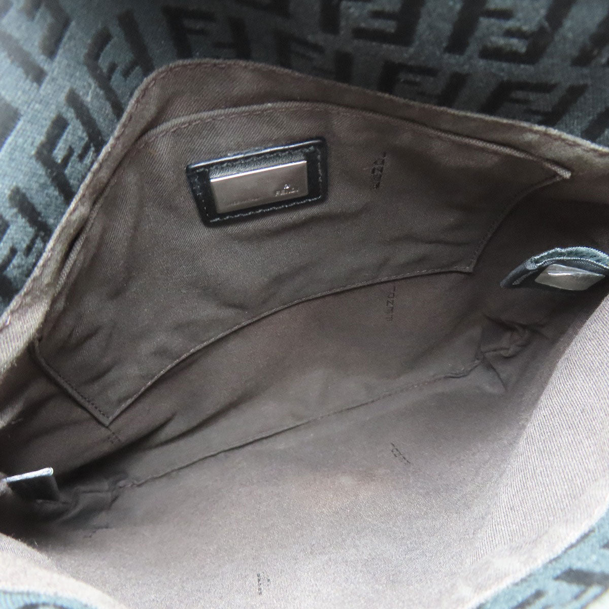 FENDI Zucca pattern Shoulder Bag Canvas Ladies [Used]