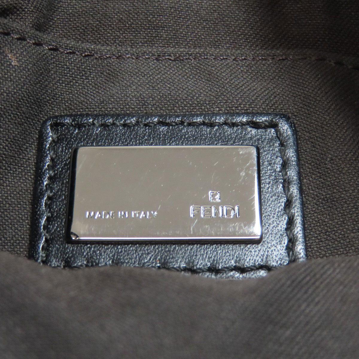 FENDI Zucca pattern Shoulder Bag Canvas Ladies [Used]