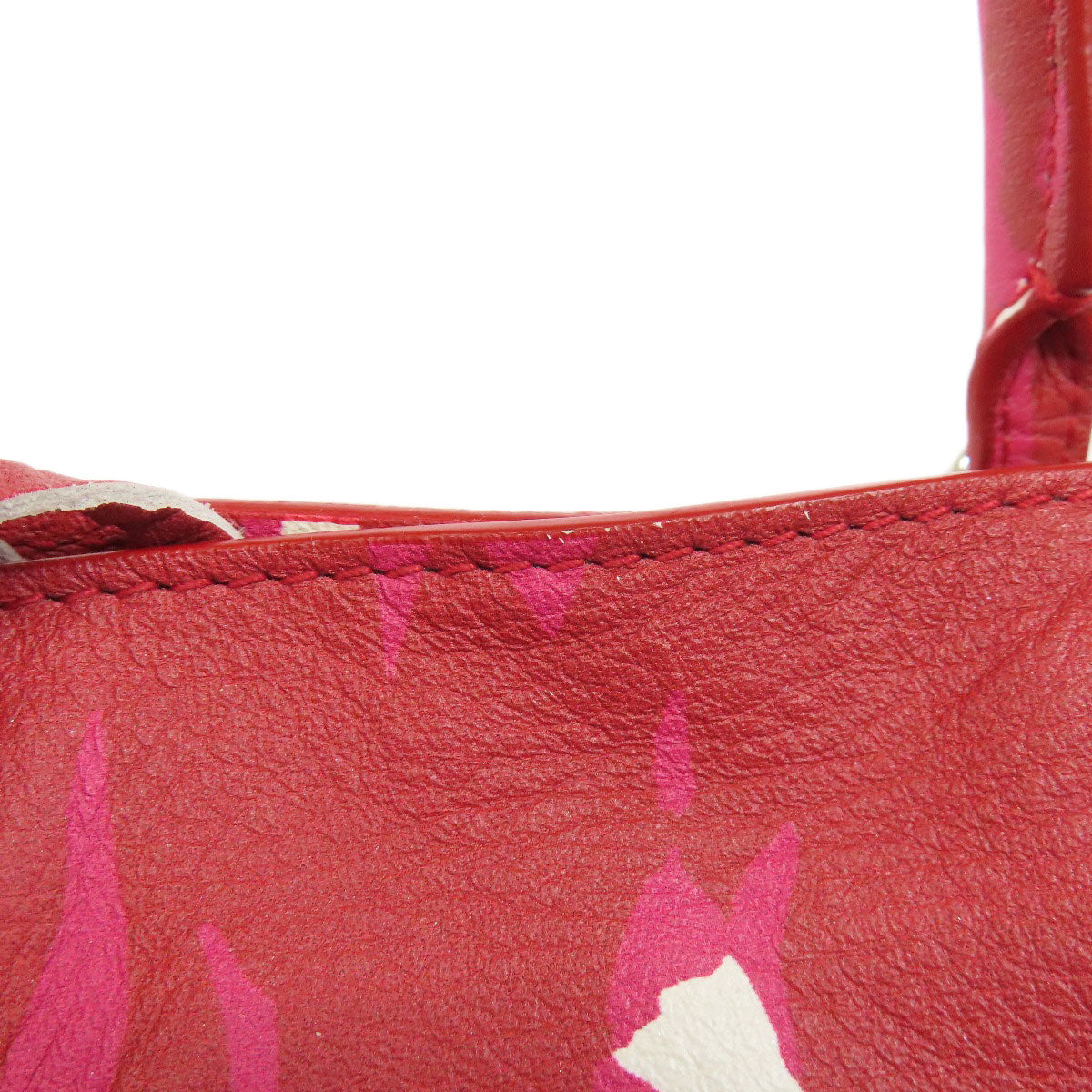 BALENCIAGA 410238 Paper Mini 2WAY Handbag Calf Ladies [Used]