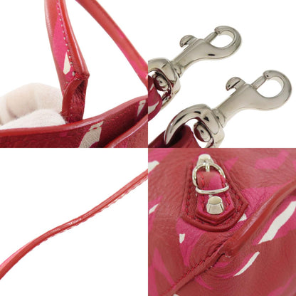 BALENCIAGA 410238 Paper Mini 2WAY Handbag Calf Ladies [Used]