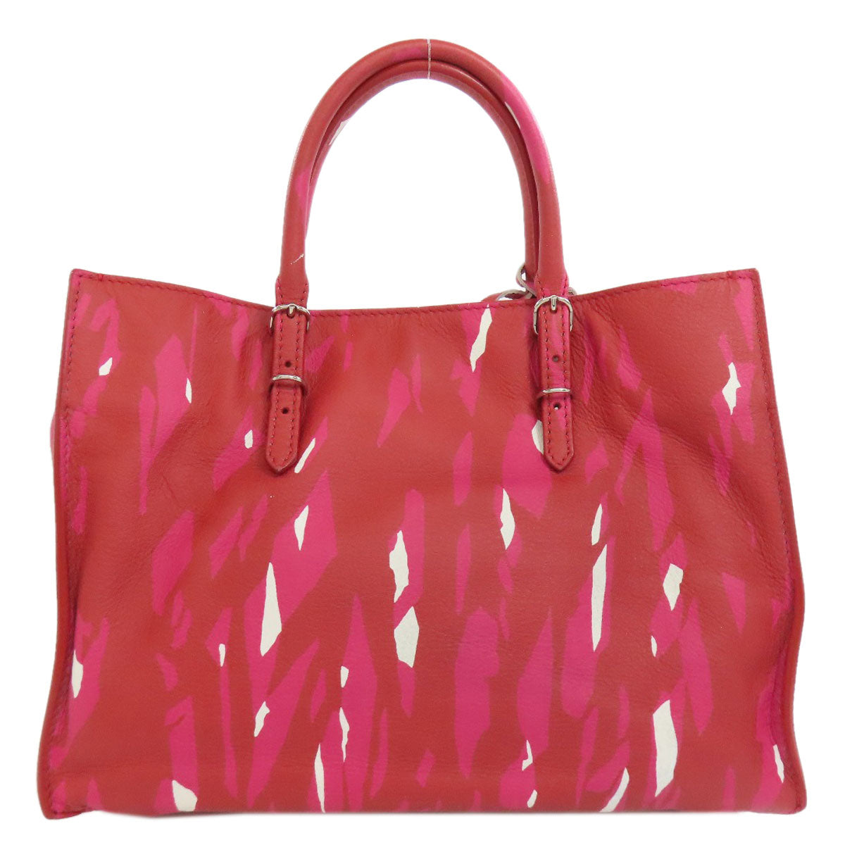 BALENCIAGA 410238 Paper Mini 2WAY Handbag Calf Ladies [Used]