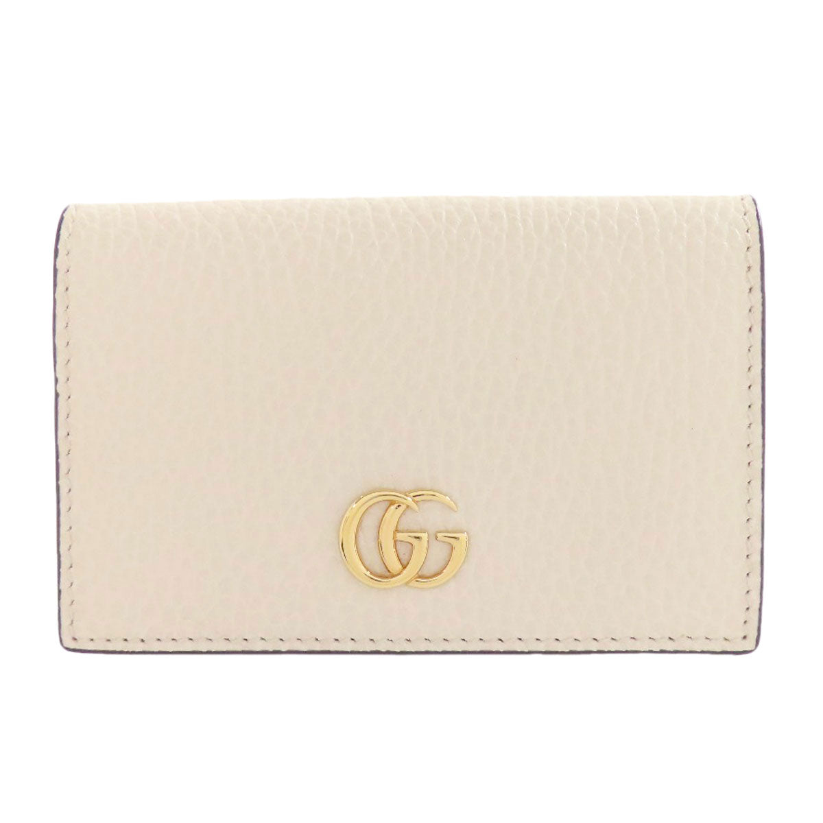 GUCCI 474748 Double G GG Card Case Calf PVCLadies [Used]