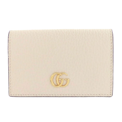GUCCI 474748 Double G GG Card Case Calf PVCLadies [Used]