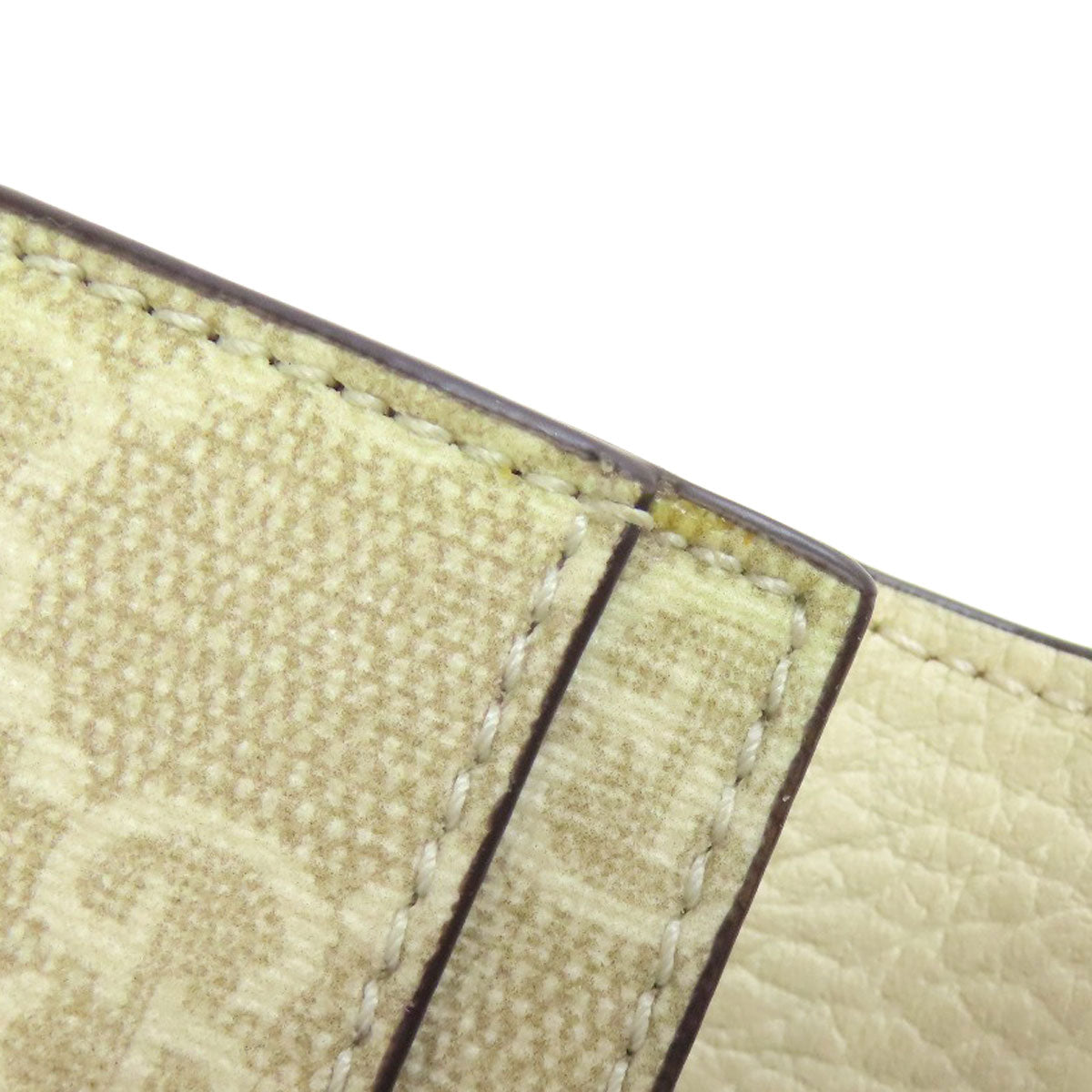 GUCCI 474748 Double G GG Card Case Calf PVCLadies [Used]