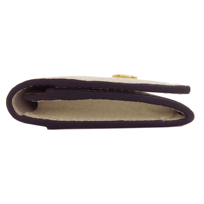 GUCCI 474748 Double G GG Card Case Calf PVCLadies [Used]