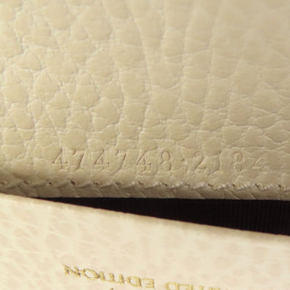 GUCCI 474748 Double G GG Card Case Calf PVCLadies [Used]