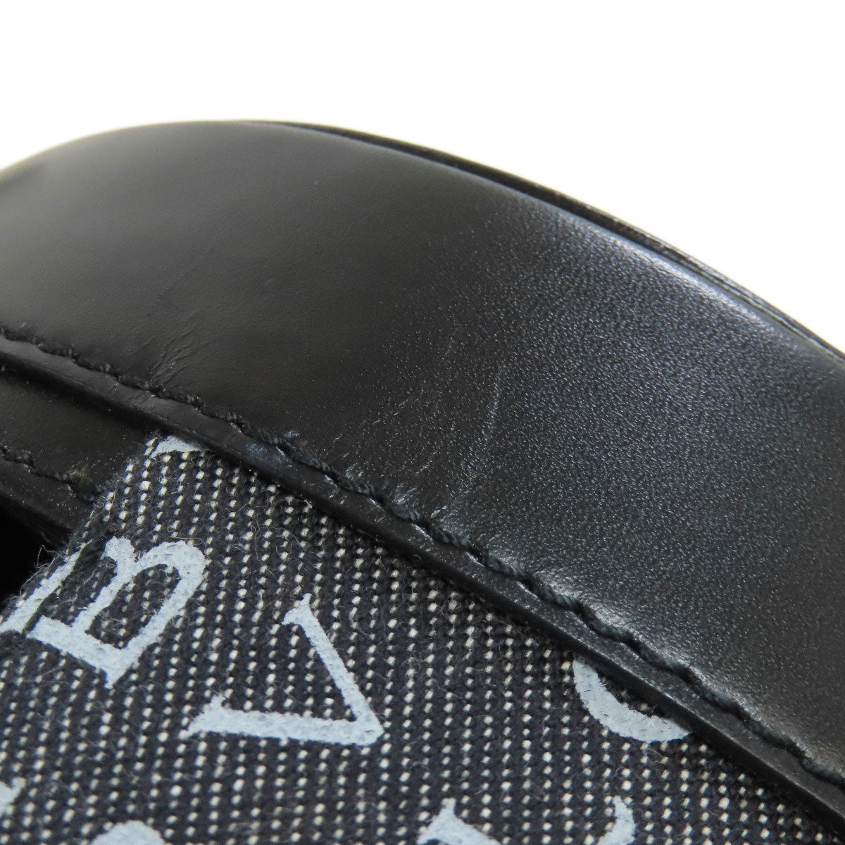 BVLGARI Drum Bag Logomania Handbag Canvas Ladies [Used]