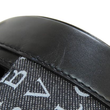 BVLGARI Drum Bag Logomania Handbag Canvas Ladies [Used]