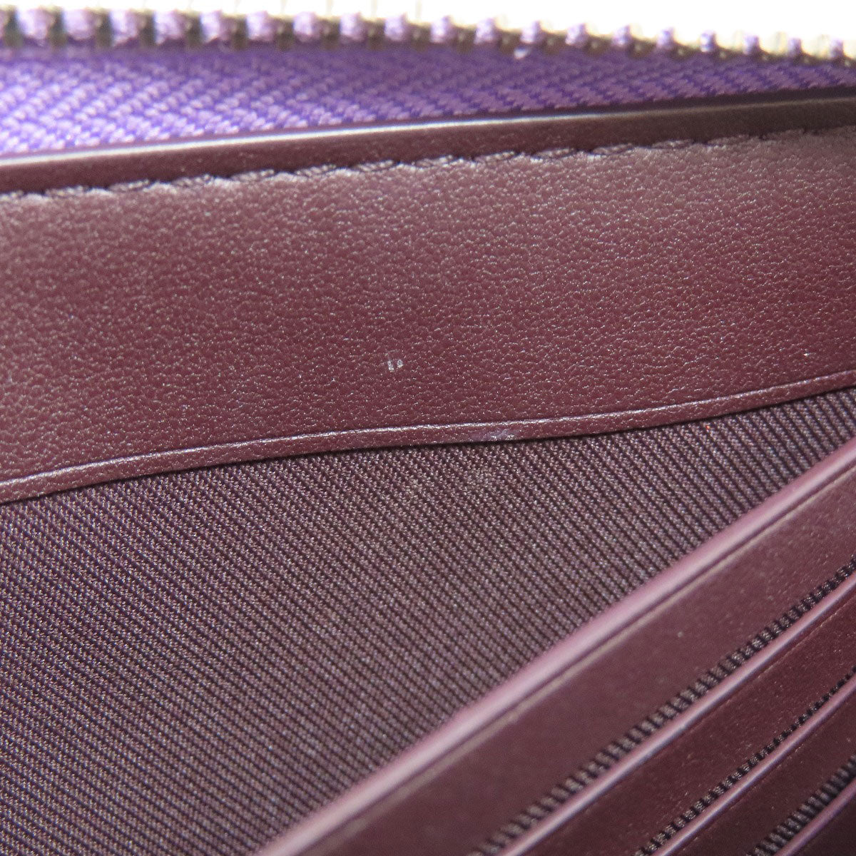 COACH C4452 Signature Long wallet (with coin pocket) PVC Ladies [Used]