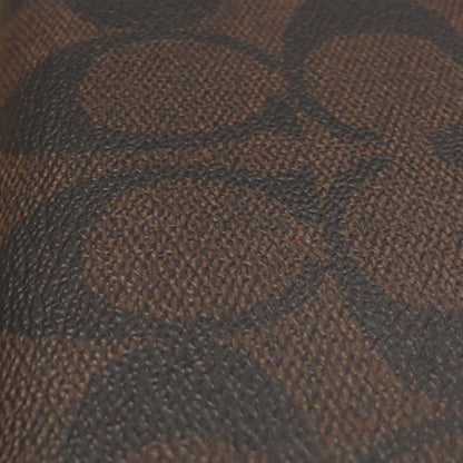 COACH C4452 Signature Long wallet (with coin pocket) PVC Ladies [Used]