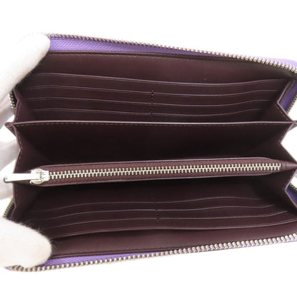 COACH C4452 Signature Long wallet (with coin pocket) PVC Ladies [Used]