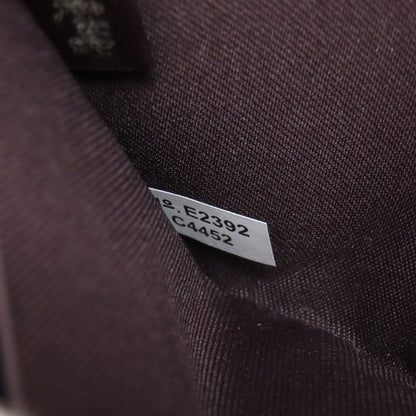 COACH C4452 Signature Long wallet (with coin pocket) PVC Ladies [Used]