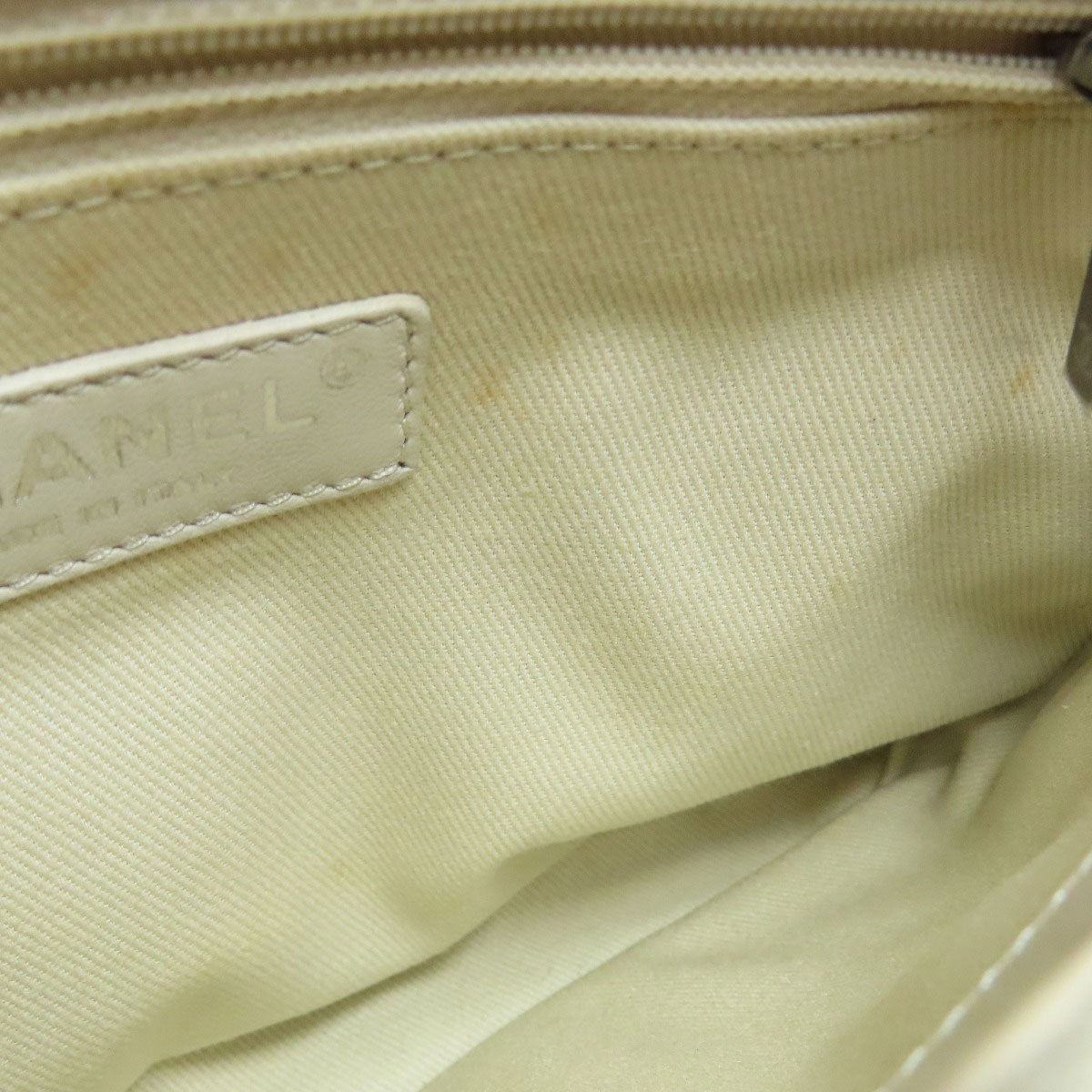 CHANEL Matelasse SilverHardware 2WAY Handbag Calf Ladies [Used]